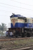 MLDT WDM3D 11551 waits to depart Malda Court with 55771 1030 Malda Court - Buniadpur