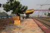 Upgrade works taking place at Adina on the Malda - Eklakhi Jn line