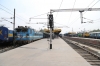 Hyderabad (L-R) KZJ WAG7 27834 with 11308 1625 Hyderabad - Gulbarga, KYN WDM3D 11359 with 12702 1445 Hyderabad - Mumbai CST & KZG WDG4D 70439 with the ecs to Secunderabad that would form 17027 1655 Secunderabad Jn - Kurnool City