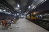 SSB WDS6R 36519 at Delhi Jn about to shunt a coach off the rear of 19602 New Jalpaiguri - Udaipur City