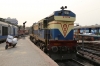 MLDT WDM3A 16282 waits at Guwahati Jn ready to work 55820 1620 Guwahati Jn - Mendipathar