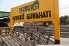 A couple of thousand km's from home, VSKP WDG3A 13646 waits its turn at Guwahati Jn with a westbound freight while SGUJ WDP4D 40510 waits to depart with 55802 1730 Guwahati Jn - New Bongaigaon Jn Manas Rhino Passenger