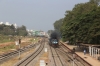 PA WDM3D 11370 arrives into Dharwad with 17318 1845 (P) Lokmanya Tilak Terminus - Hubli Jn (start Pune Jn at 2305 due planned block)