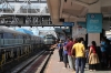 PA WDM3A's 16750/16013 arrive into Secunderabad Jn with 17021 0920 Hyderabad - Vasco Da Gama