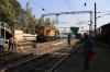 KZJ WDM2S 017770 shunts the stock for 57156 1725 Hyderabad - Gulbarga out of the carriage sidings at Hyderabad