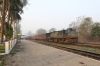 IZN YDM4 6524 at Dudwa with a late running 52258 0340 Mailani Jn - Bahraich