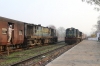 IZN YDM4 6524 at Dudwa with a late running 52258 0340 Mailani Jn - Bahraich; while IZN YDM4 6515 arrives with 52239 0620 Tikunia - Mailani Jn