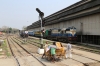 MLDT WDM3A 16845 shunts the carriage sidings at Guwahati Jn while MLDT WDM3A 16466 waits its next turn