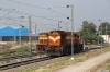 GTL WDM3D 11337 has just been removed from 57477 2230 (P) Tirupati - Kadiridevarapalli and GTL WDM3D 11552 would drop on to work it forward; over 2 hours late!