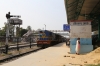 Ex NKE, now IZN YDM4 6715 waits to depart Pilibhit Jn with 52233 1400 Pilibhit Jn - Shahjahanpur Jn