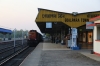 KGP WDM3A 16230 arrives into Goalpara Town with 07150 0730 (PP) Secunderabad Jn - Guwahati Jn (running 11h15m late)