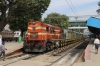 KZJ WDG3A 13444 at Yesvantpur Jn after arrival with 12735 1950 (P) Secunderabad - Yesvantpur Garib Rath