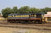 VRL outbased SBI YDM4 6666 waiting its next turn at Veraval Jn