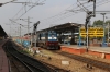 GOC WDM3A 16880 waits to depart Trichy Jn with 18654 0935 Trichy Jn - Chennai Egmore