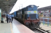 ED WDG3A 14614 at Trichy Jn after arrival with 56811 0615 Mayilduthurai Jn - Trichy Jn