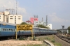 GOC WDG3A 13437 departs Thanjavur Jn with 56822 1150 Dindigul Jn - Mayilduthurai Jn