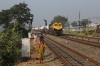 UDL WDG4D 70711 runs into Kamakhya Jn with a freight