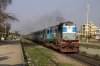 LKO WDM3A 16304 powers through Jwalapur with 14116 1620 Haridwar - Allahabad Jct