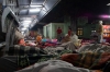 A crowded Chitrakoot station platform as passengers return from Kumbh Mela in Allahabad