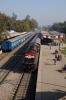 RTM WDM3A 18643 arrives into Salempur Jct with 55121 0530 Bhatni Jct - Varanasi passenger