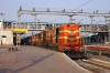 KZJ WDG3A's 13338/14578 waits the road at Secunderabad Jn with 11019 1510 (P) Mumbai CST - Bhubaneswar Konark Express