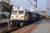 GY WDP4D 40202 about to depart Kacheguda with 17223 1645 Secunderabad Jn - Kurnool City