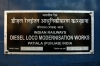 Works Plate on KJM WDM3D 11578, which I think had just been backed onto its first revenue earning train; 56525 1810 Bangalore City - Chikballapur