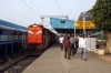 KYN WDG3A 13302 arrives into Guntur Jct with 17222 1225 (P) Lokmanya Tilak Terminus - Kakinada Port