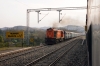 LDH WDM3A 16472 arrives into Bajalta with 54652 0650 Udhampur - Jammu Tawi passenger; the stock the train uses is for 12919/12920 Indore - Jammu Malwa Express