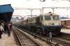 TKD WDP3A 15521 at Ludhiana Jct after arrival with 12037 0700 New Delhi Jct - Ludhiana Jct Shatabdi