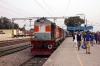 LDH WDM3A 18943 arrives into Phagwara with 11057 2345 (PP) Lokmanya Tilak Terminus - Amritsar; running 4 hours late