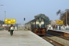 Recently rebuilt TKD WDP1 15048 arrives into Malout with 54754 0615 Sri Ganganagar Jct - Bathinda Jct