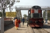 LDH WDM3A 16279 stands at Fazilka having arrived with 54559 0915 Bathinda Jct - Fazilka passenger, via Abohar