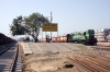 SSB WDM2S 017642 stands in the through road at Delhi Cantt with a set that had Buddhist Circuit Tourist Train boards on the side; it was empty at that time