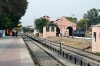 Sikar Jct - SIKR outbased YDM4 6694 stands on shed while works continue with the BG works on the Sikar - Loharu section