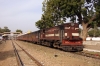 SIKR outbased YDM4 6650 stands at Ringas Jct with 52086 1210 Churu - Jaipur