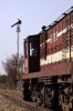 SIKR outbased FL YDM4 6733 waits at the outer home signal of Baori Thikria with 19735 1330 Jaipur Jct - Sikar Intercity