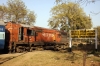 RTM WDM3A 16823 is prepared to depart Vadtal Swaminarayan with 59162 1635 Vadtal Swaminarayan - Bharuch Jn