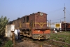 NKE outbased YDM4 6754 waits departure from Jhanjharpur Jct with 52525 0625 Sakri Jct - Nirmali