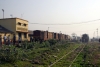 NKE outbased YDM4s (L) 6339, 6303, now "Christmas Trees" & (R) 6525, at their base of Jhanjharpur Jct