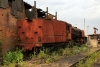 Steam loco 4119 rusts away in Badarpur Yard