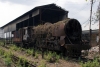 Steam loco 2166 allows nature to take its course in Badarpur Yard