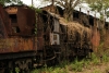 Steam loco 2166 allows nature to take its course in Badarpur Yard