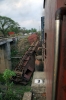 LMG YDM4 6501 passes Badarpur Ghat with 52567 1530 Badarpur Jct - Bhairabi, the site of a derailment....