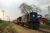 LMG YDM4 6501 waits for connections from Silchar, at Katakhal Jct (on the Bhairabi line tracks) with 52567 1530 Badarpur Jct - Bhairabi