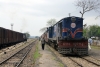 LMG YDM4, Alco machine, 6110 waits at Arunachal Jct with 52583 0755 Karimganj Jct - Silchar