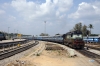 KJM WDM3A 17961 arrives Mysore Jct with 56232 0920 Bangalore City - Mysore Jct