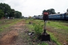 A neglected Sengottai MG station in ruins since closure on 19/09/2010, almost all tracks having been removed