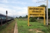 A neglected Sengottai MG station in ruins since closure on 19/09/2010, almost all tracks having been removed