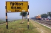 SPJ WDM3A 16176 at Biraul after arrival with 55575 0800 Darbhanga Jct - Biraul